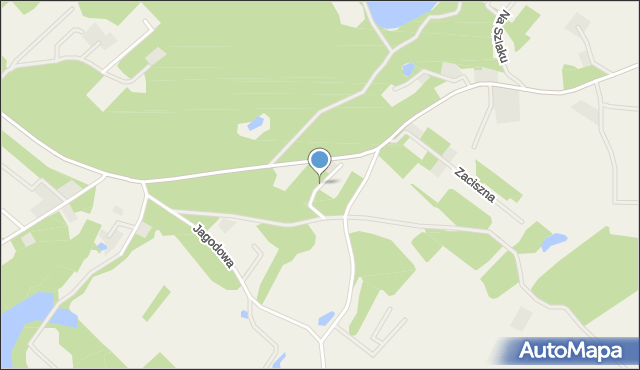 Gołubie, Pogodna, mapa Gołubie