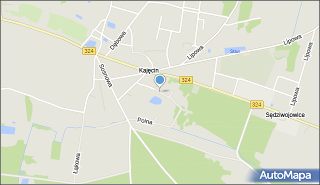 Góra, Polna, mapa Góra