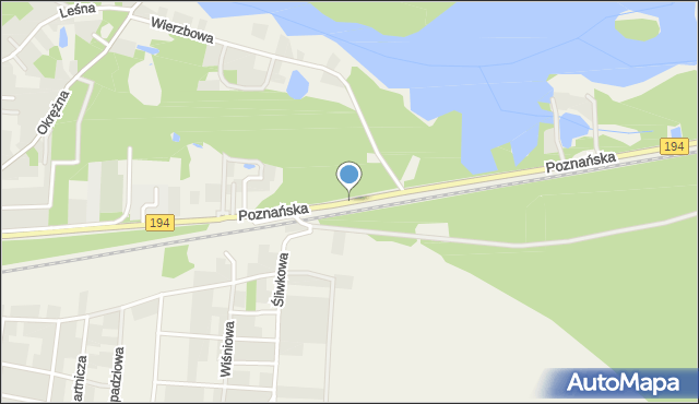 Jerzykowo gmina Pobiedziska, Poznańska, mapa Jerzykowo gmina Pobiedziska