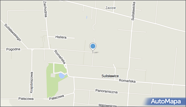 Kalisz, Powstańców Listopadowych, mapa Kalisza