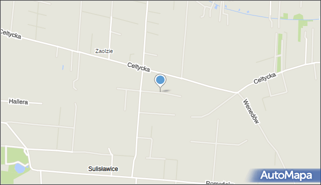 Kalisz, Powstańców Warszawskich, mapa Kalisza