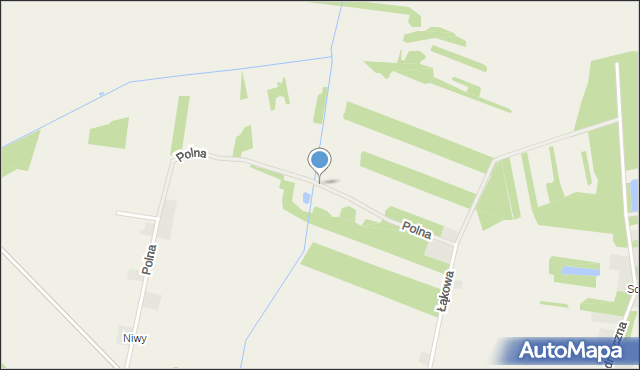 Karczewice, Polna, mapa Karczewice