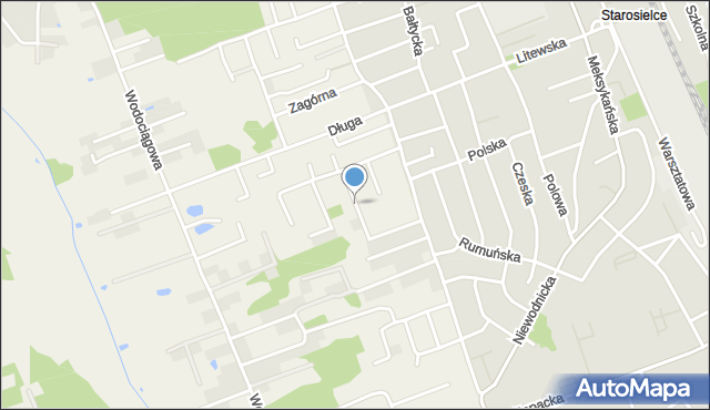 Klepacze gmina Choroszcz, Poprzeczna, mapa Klepacze gmina Choroszcz