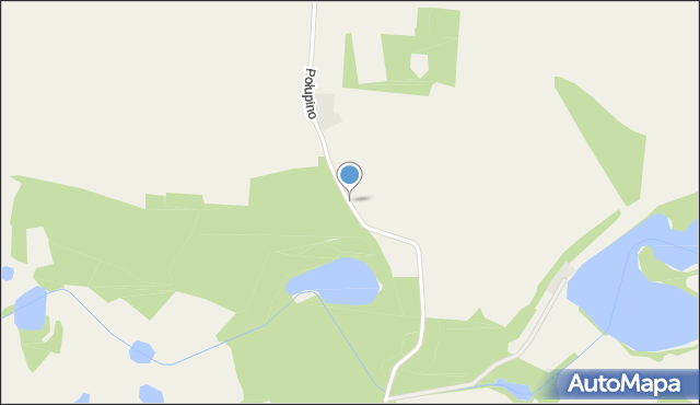 Kleszczyniec, Połupino, mapa Kleszczyniec