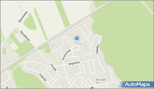 Koszalin, Pomorska, mapa Koszalina