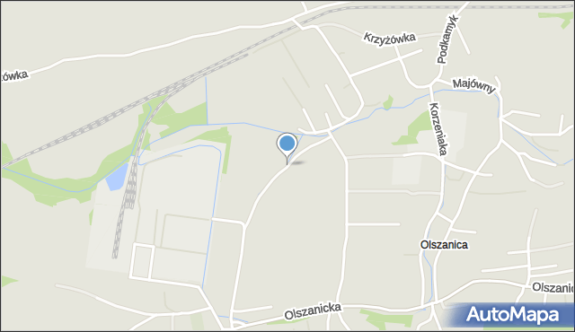Kraków, Powstania Styczniowego, mapa Krakowa