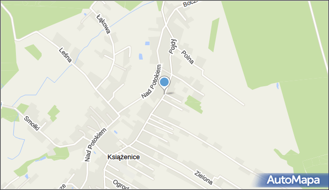 Książenice gmina Czerwionka-Leszczyny, Pojdy, ks., mapa Książenice gmina Czerwionka-Leszczyny