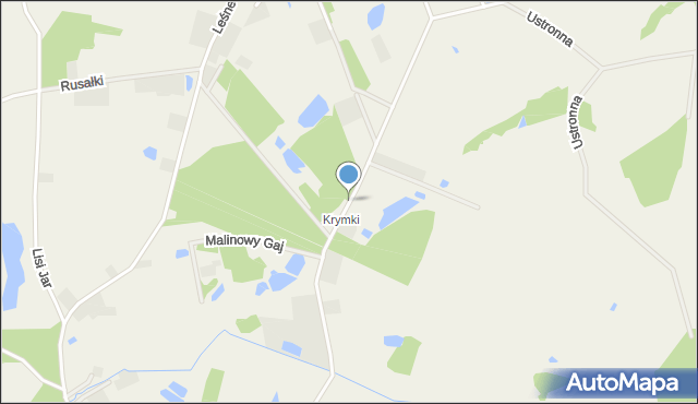 Lisewiec, Potokowa, mapa Lisewiec