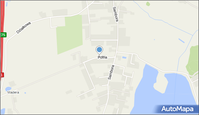 Lubiszewo Tczewskie, Polna, mapa Lubiszewo Tczewskie