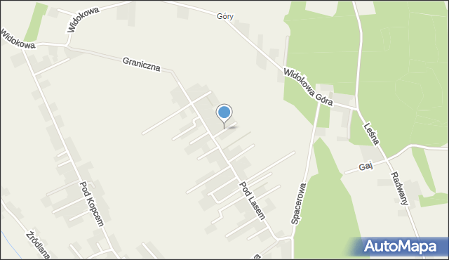 Łuczyce gmina Kocmyrzów-Luborzyca, Polna, mapa Łuczyce gmina Kocmyrzów-Luborzyca