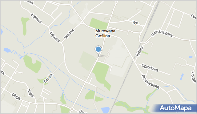 Murowana Goślina, Poznańska, mapa Murowana Goślina