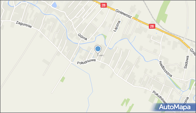 Nowosielce gmina Zarszyn, Polna, mapa Nowosielce gmina Zarszyn
