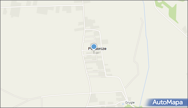 Podborcze, Podborcze, mapa Podborcze