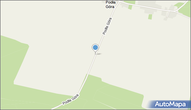 Podła Góra, Podła Góra, mapa Podła Góra