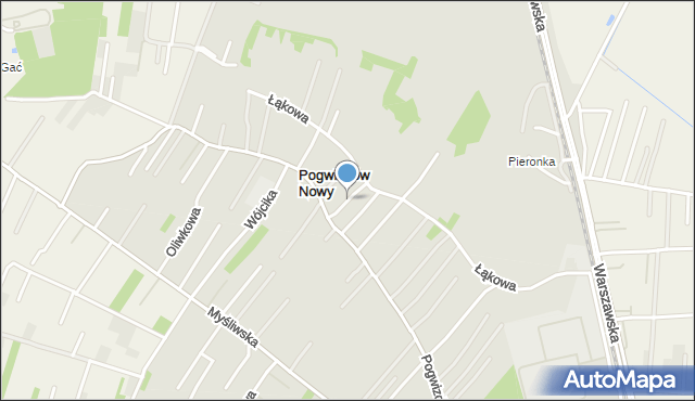 Pogwizdów Nowy, Pogwizdów Nowy, mapa Pogwizdów Nowy
