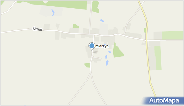 Pomierzyn, Pomierzyn, mapa Pomierzyn