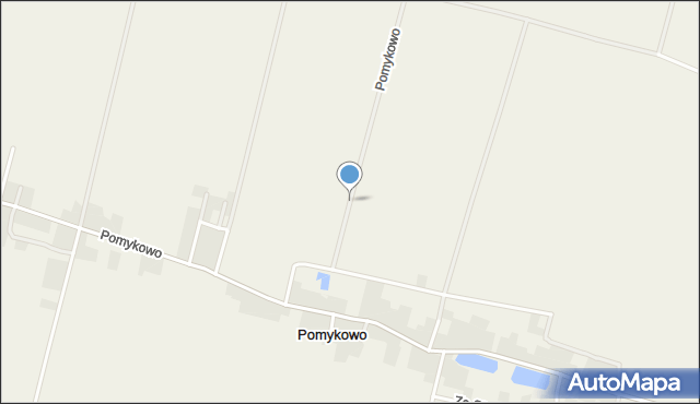 Pomykowo, Pomykowo, mapa Pomykowo