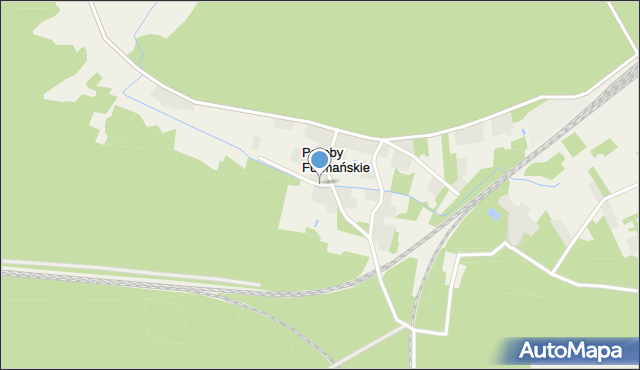 Poręby Furmańskie, Poręby Furmańskie, mapa Poręby Furmańskie