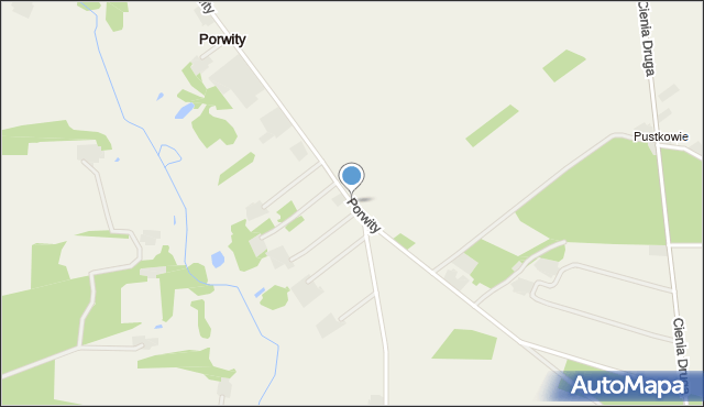Porwity, Porwity, mapa Porwity