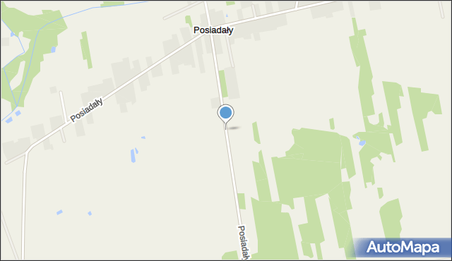 Posiadały, Posiadały, mapa Posiadały