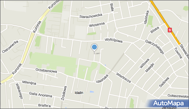 Radom, Pogodna, mapa Radomia