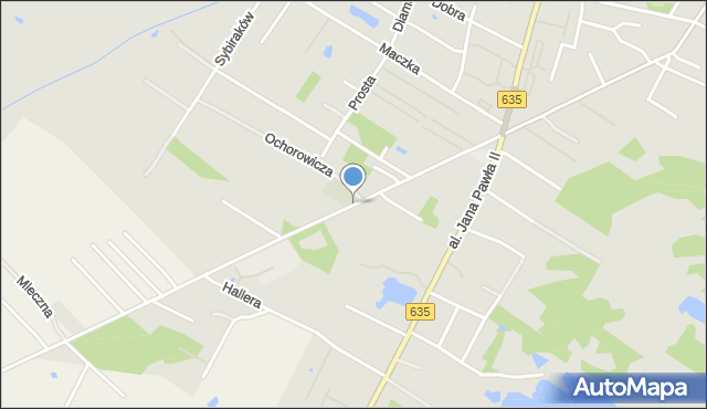 Radzymin powiat wołomiński, Polna, mapa Radzymin powiat wołomiński