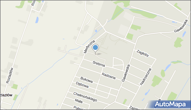 Sochaczew, Pogodna, mapa Sochaczew