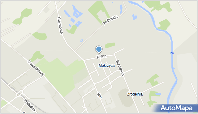 Stargard, Polna, mapa Stargard