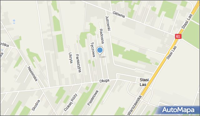 Stasi Las, Pogodna, mapa Stasi Las