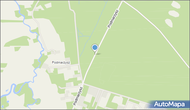 Suków gmina Daleszyce, Podmarzysz, mapa Suków gmina Daleszyce