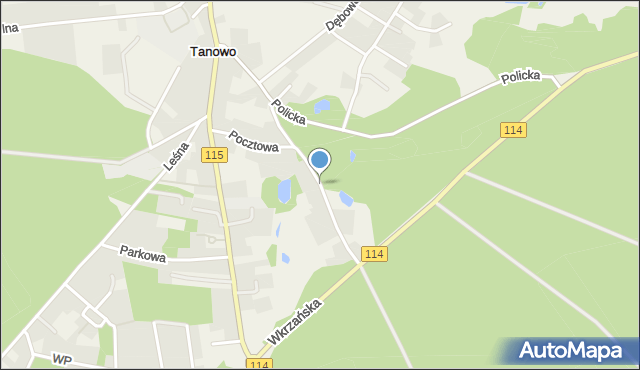 Pocztowa Tanowo, Ulica, 72004