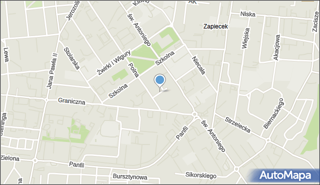 Tomaszów Mazowiecki, Pogodna, mapa Tomaszów Mazowiecki