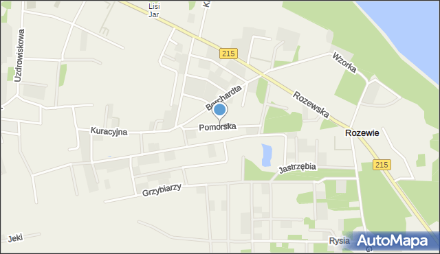 Tupadły gmina Władysławowo, Pomorska, mapa Tupadły gmina Władysławowo