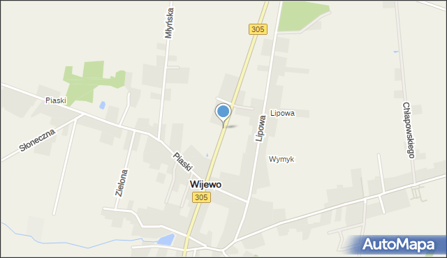 Wijewo, Północna, mapa Wijewo