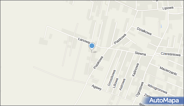 Wołczkowo, Polarna, mapa Wołczkowo