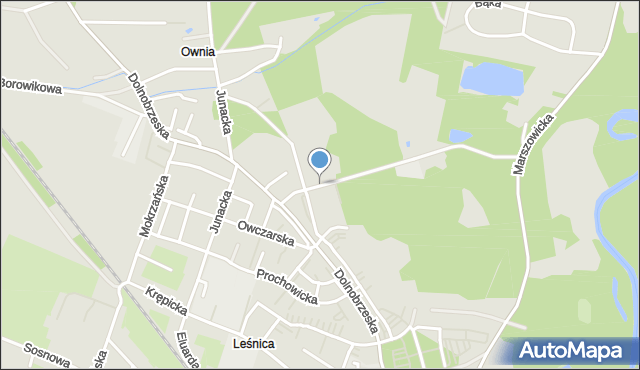 Wrocław, Polkowicka, mapa Wrocławia