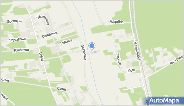 Wysychy, Polna, mapa Wysychy