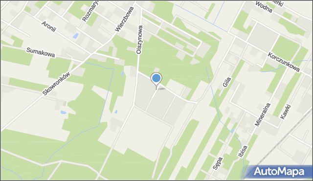 Baszkówka, Przy Sadzie, mapa Baszkówka