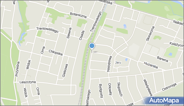 Bydgoszcz, Przerwy-Tetmajera Kazimierza, mapa Bydgoszczy