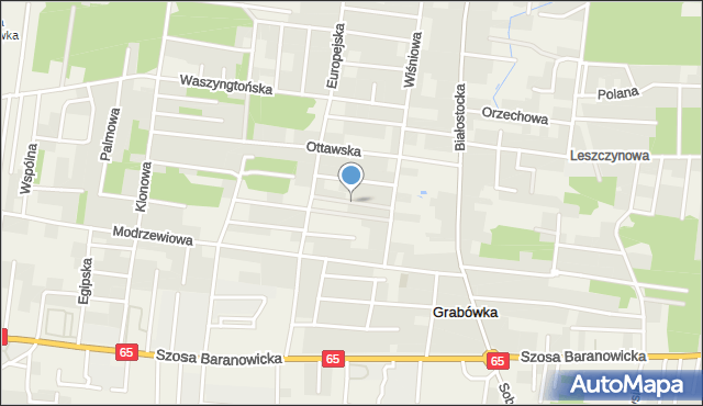 Grabówka powiat białostocki, Praska, mapa Grabówka powiat białostocki