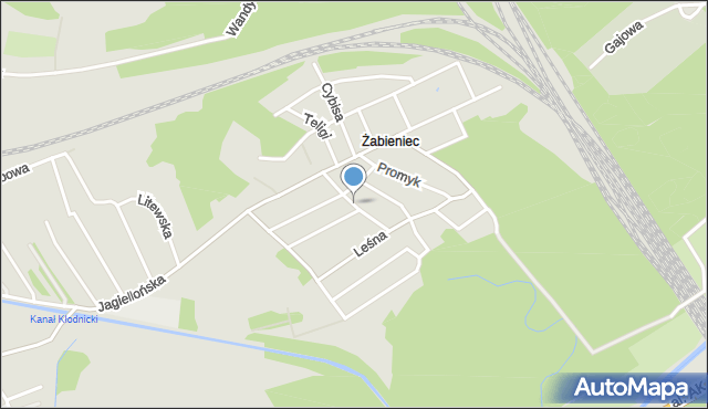 Kędzierzyn-Koźle, Przedwiośnie, mapa Kędzierzyna-Koźle