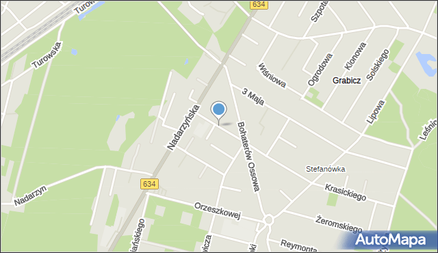 Kobyłka, Przerwy-Tetmajera Kazimierza, mapa Kobyłka