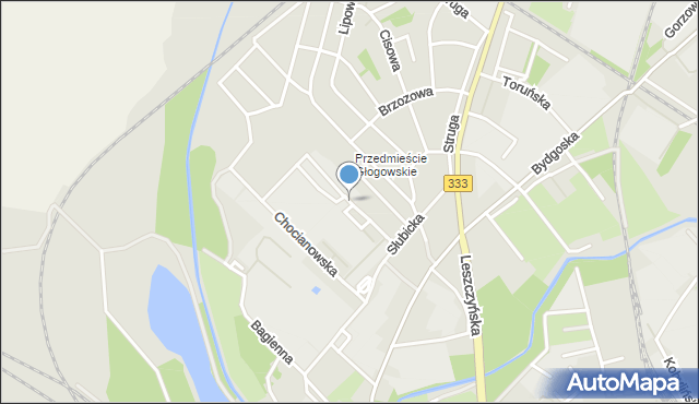 Legnica, Przemkowska, mapa Legnicy