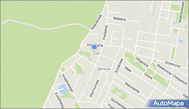 Marki powiat wołomiński, Przydrożna, mapa Marki powiat wołomiński