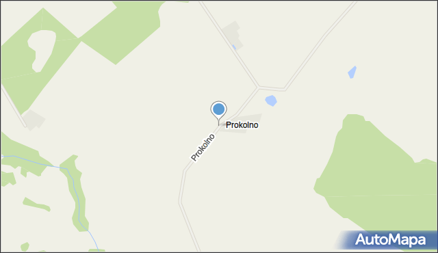 Prokolno, Prokolno, mapa Prokolno