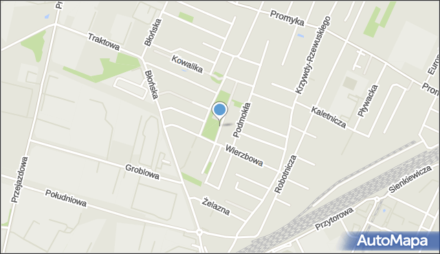 Pruszków, Przechodnia, mapa Pruszków