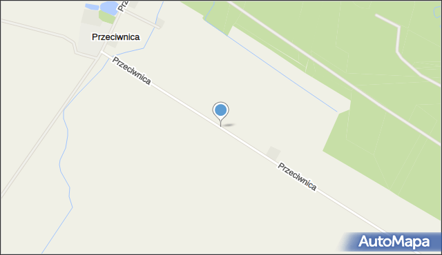 Przeciwnica, Przeciwnica, mapa Przeciwnica