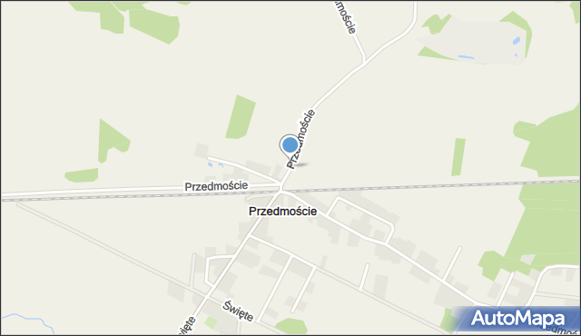 Przedmoście gmina Środa Śląska, Przedmoście, mapa Przedmoście gmina Środa Śląska