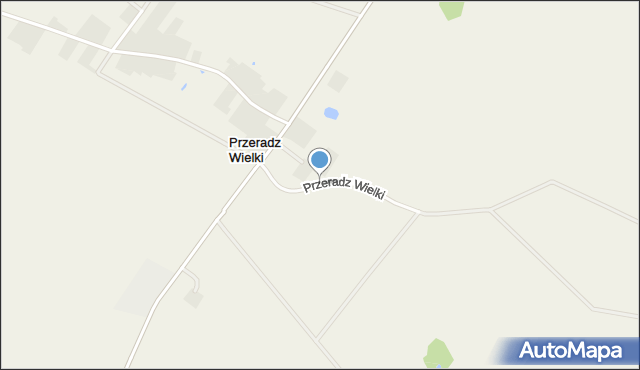 Przeradz Wielki, Przeradz Wielki, mapa Przeradz Wielki