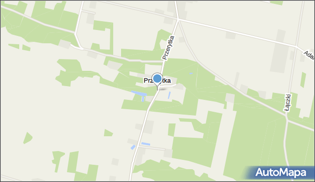 Przerytka, Przerytka, mapa Przerytka